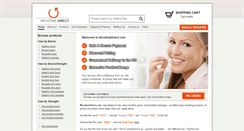 Desktop Screenshot of nicotinedirect.com